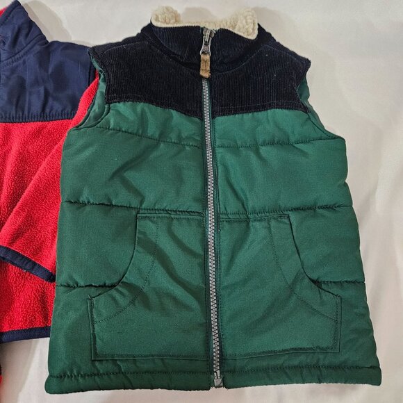 Baby Boys Assorted Outerwear Bundle 5 Pieces Size Range 6M-2T Coats - Picture 7 of 11